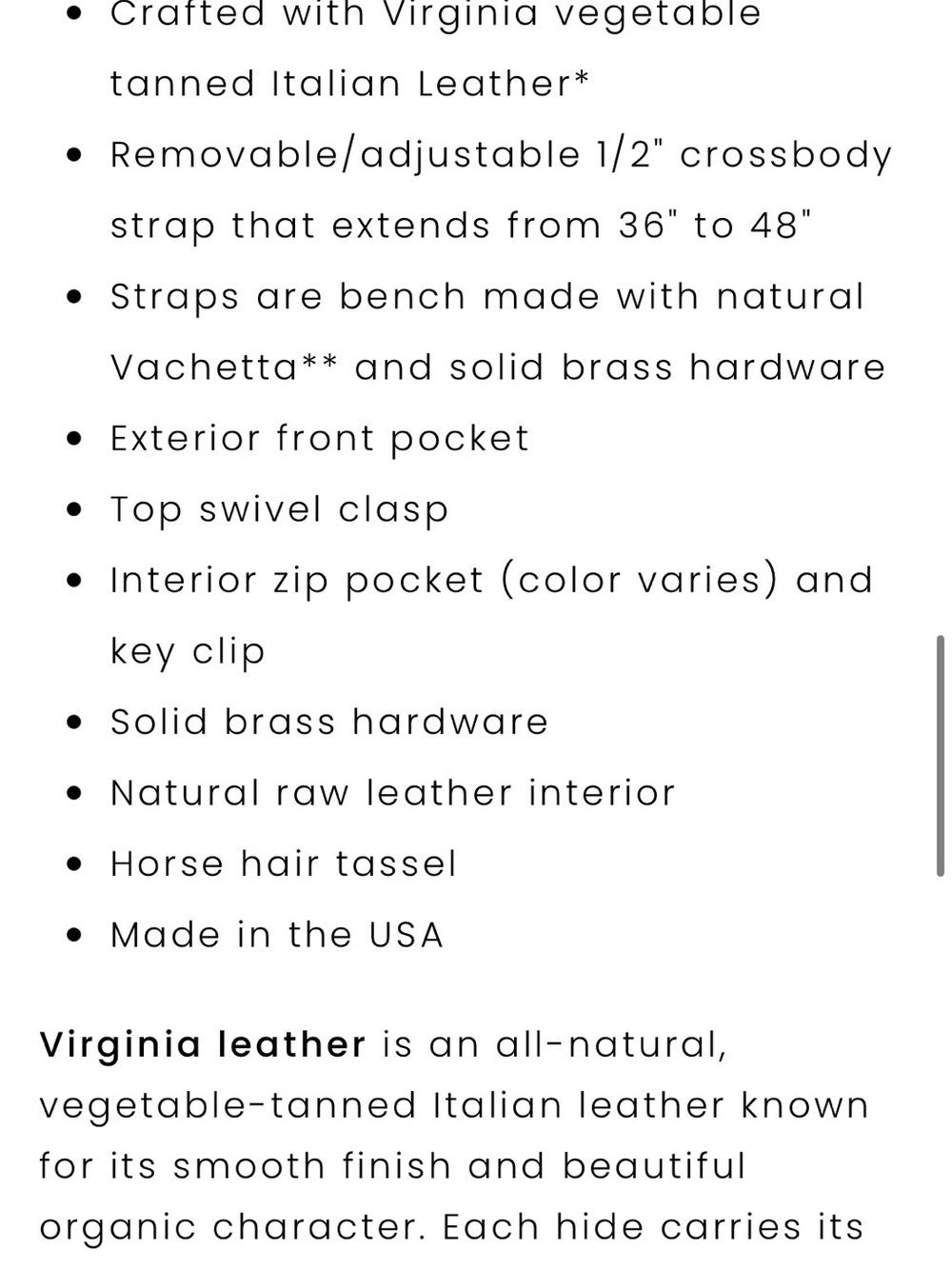 Meanwhile Back On The Farm Virginia Leather Small Tote - Picture 2 of 12